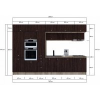 Bucatarie ZONE 360 FRONT PAL K002 / decor  8548